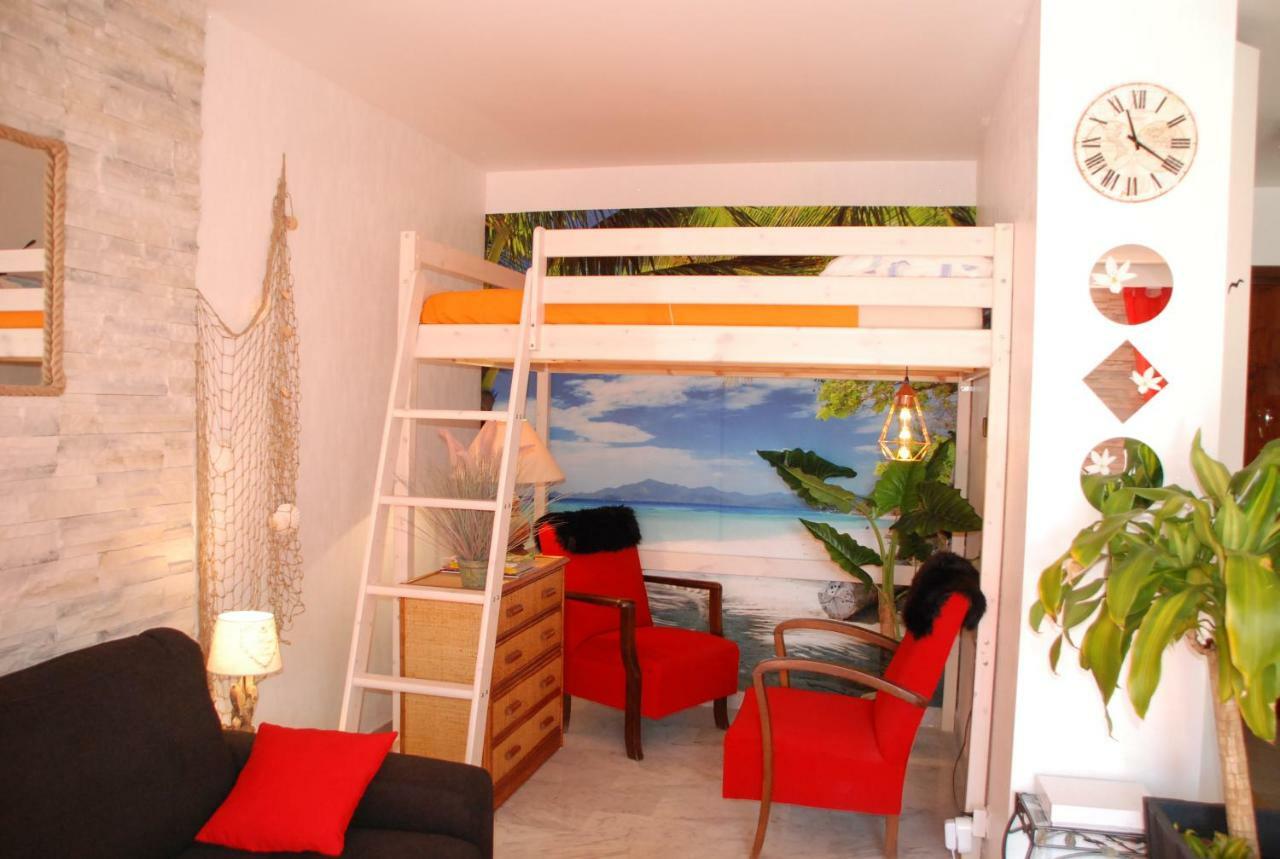 Studio - Juan Les Pins - Proximite Plages Antibes Exteriör bild